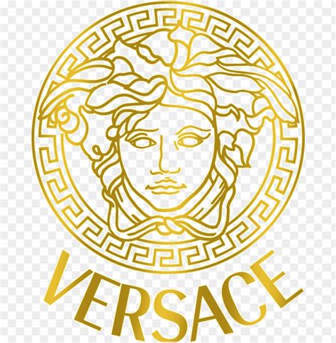 versace logos gold|Versace logo gold transparent.